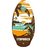 SLIDZ Itaparica Skimboard- Naranja-Turquesa- 41&quot-